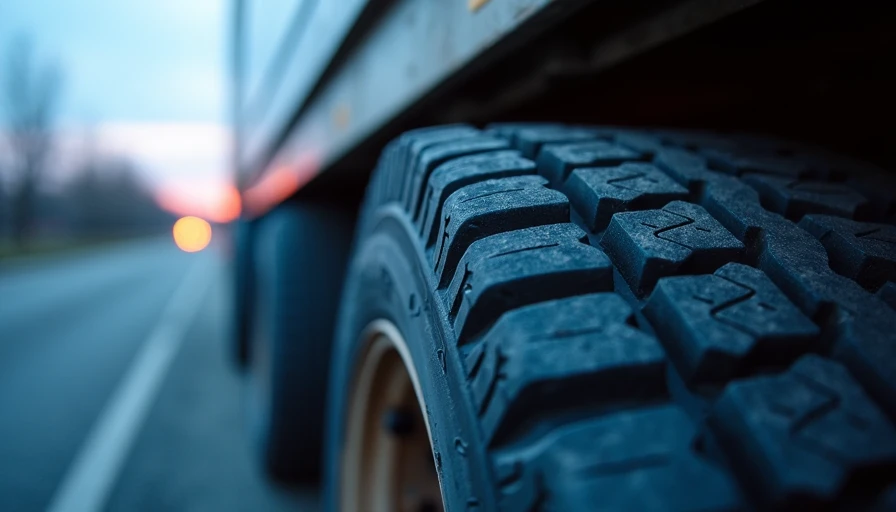 Visual context for why do trailer tires wear unevenly