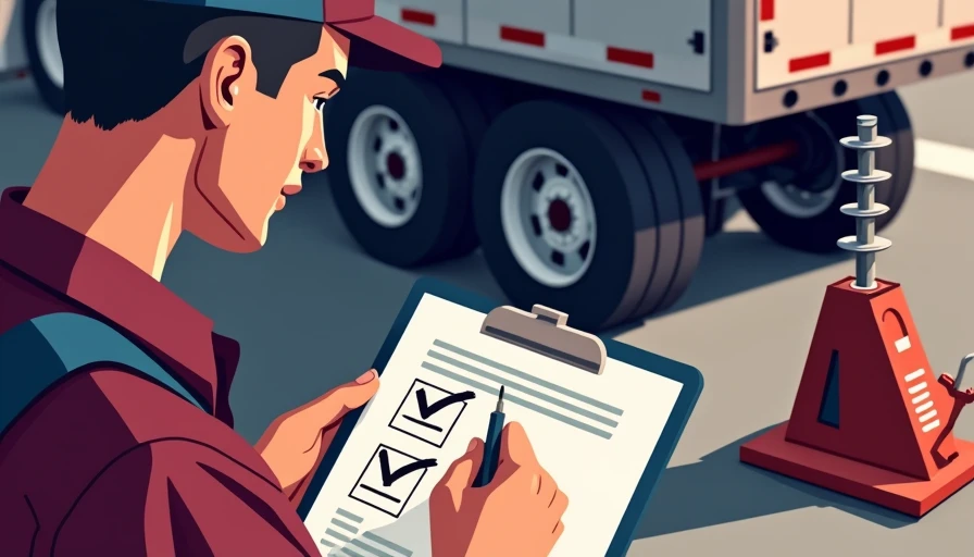 Illustration for trailer suspension maintenance tips