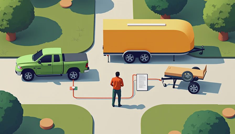 Visual context for trailer lighting system troubleshooting