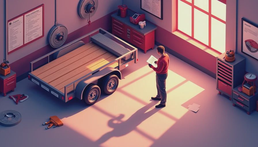 Illustration for disc vs drum brakes on trailers maintenance