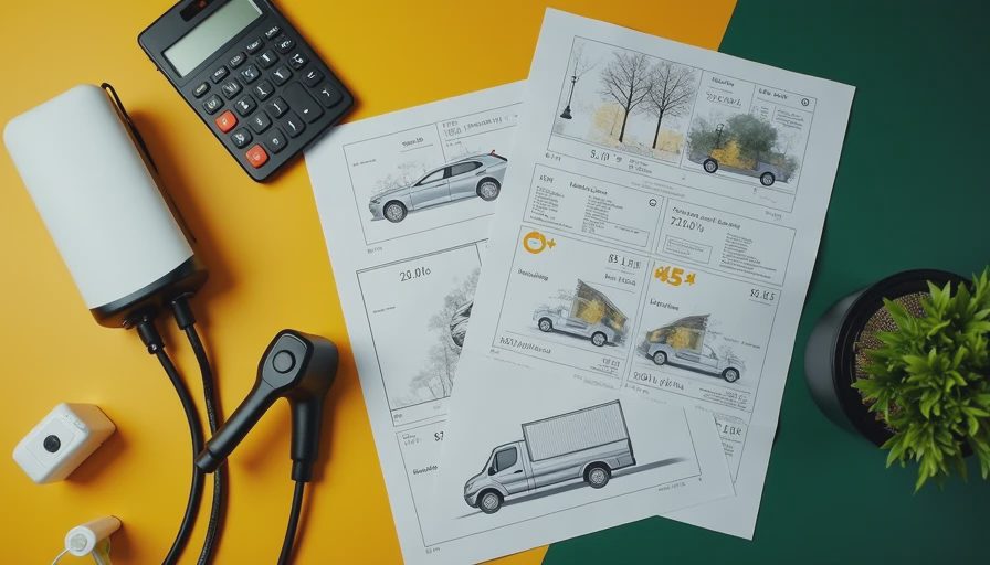 Visual context for EV fleet charging infrastructure cost