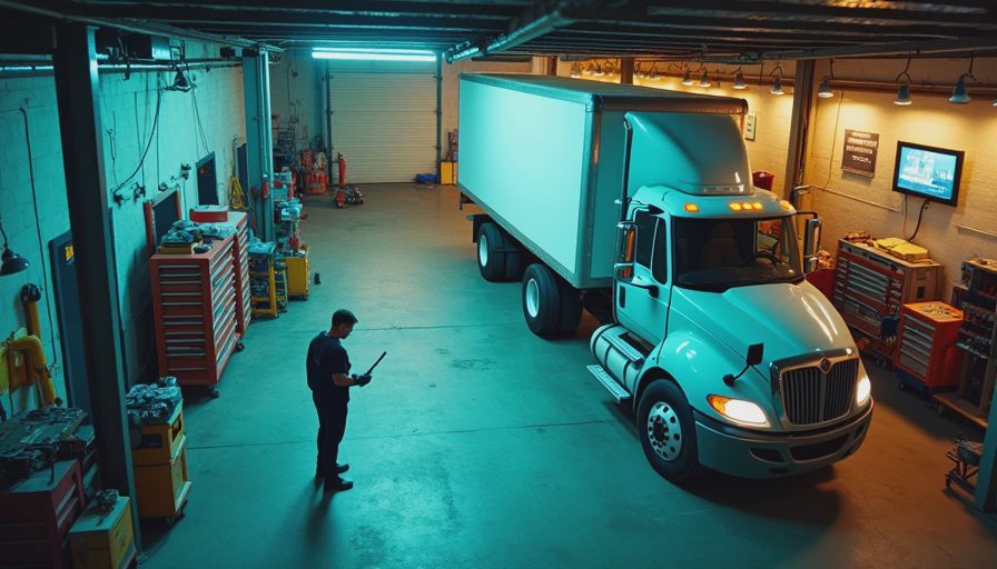 Visual context for heavy duty truck maintenance