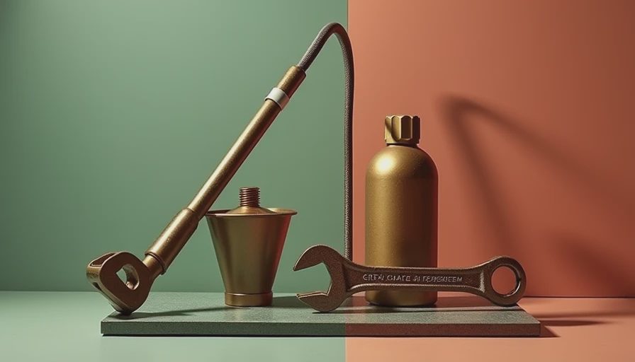 Visual context for radiator flush procedure for class 8 truck