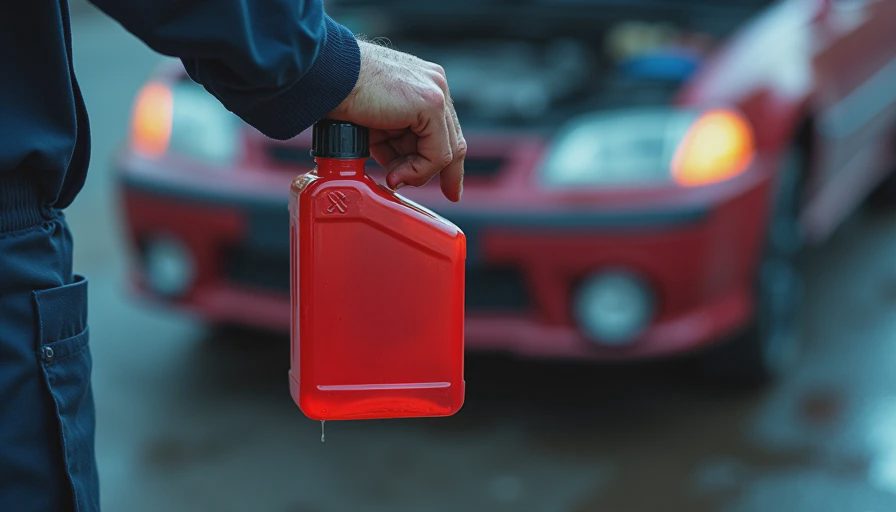 Visual context for heavy duty transmission fluid change