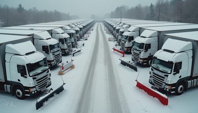 Winterizing a Heavy Duty Truck Fleet: A Manager's Cold-Weather Playbook
