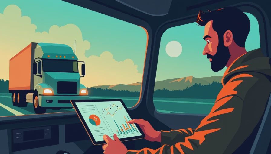 Illustration for Freight Market Trends