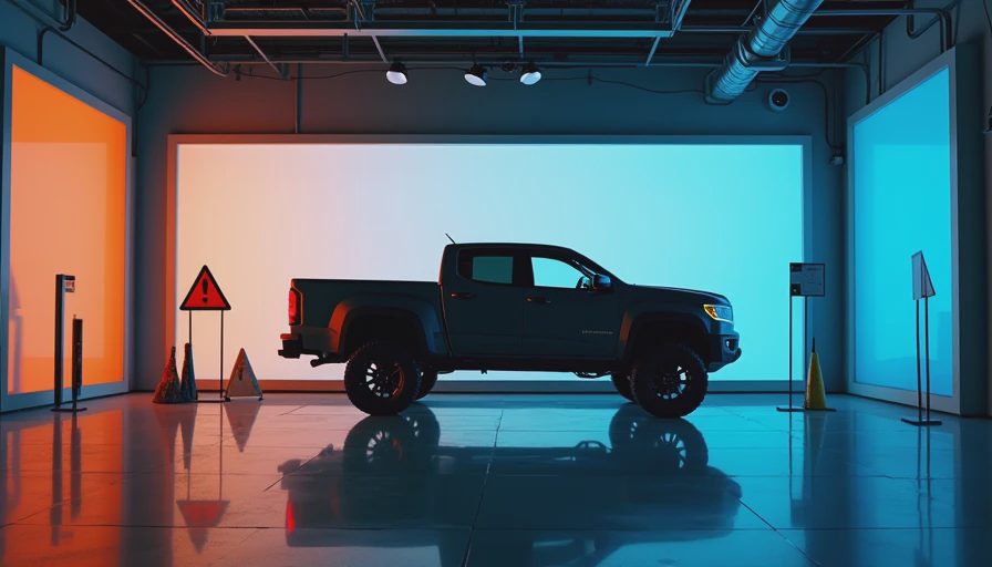 Visual context for ford super duty recall fire risk