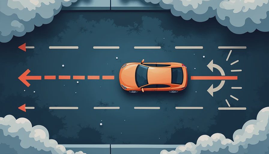 Visual context for stopping and braking distances