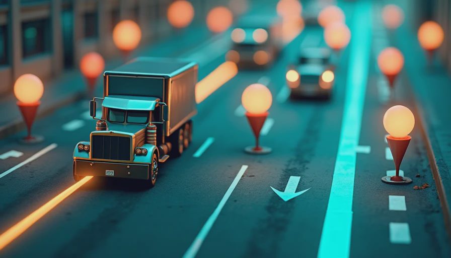Illustration for automotive fleet management